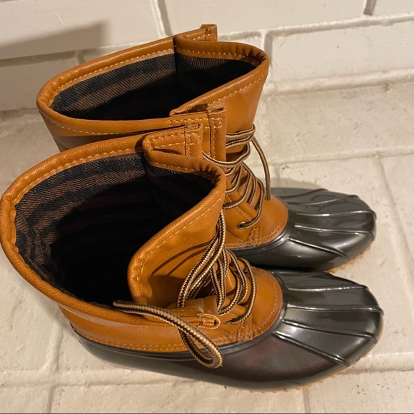 Womens Sporto Arianna The Original Duck Boot Tan Faux Fur Brown Shoes Size 6M - Picture 7 of 11